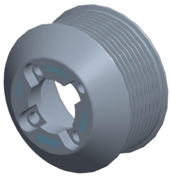 Harrop 8pk Supercharger Pulley +19.8 Offset