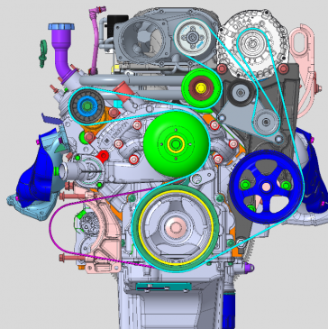 Vortec Idler Mount