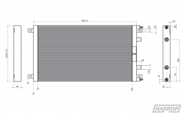 Harrop Universal Intercooler Kit